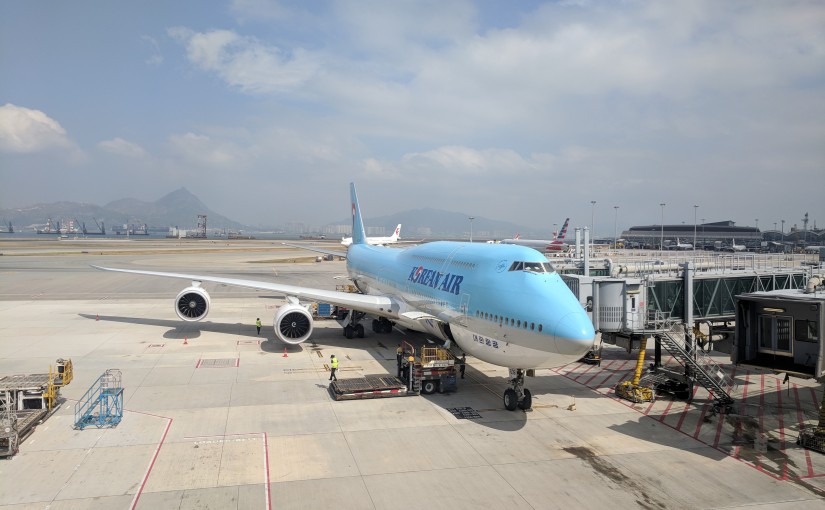 REVIEW: 3 747’S ON KOREAN AIR AND AN A350 ON DELTA. MY FIRST MILEAGE RUN TO SEOUL AND HONG KONG AND NOW I AM HOOKED